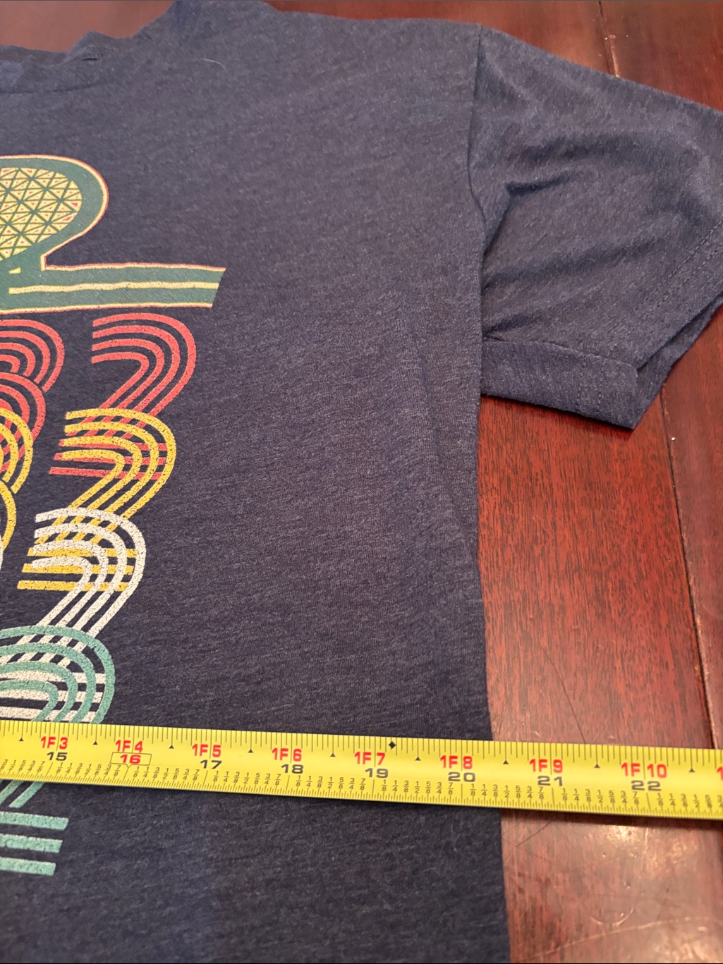 Epcot 1982 Classic T Shirt Xl Teepublic Dark Blue Gray — image 7 of 8